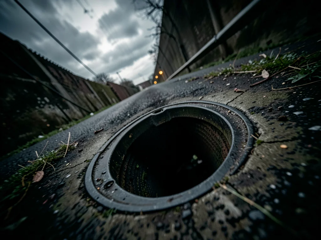 Storm drain tunnel