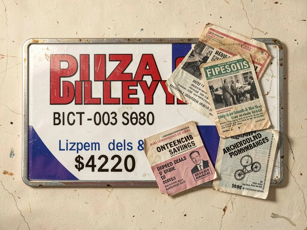 Pizza delivery magnet with phone number disconnected, the outdated convenience