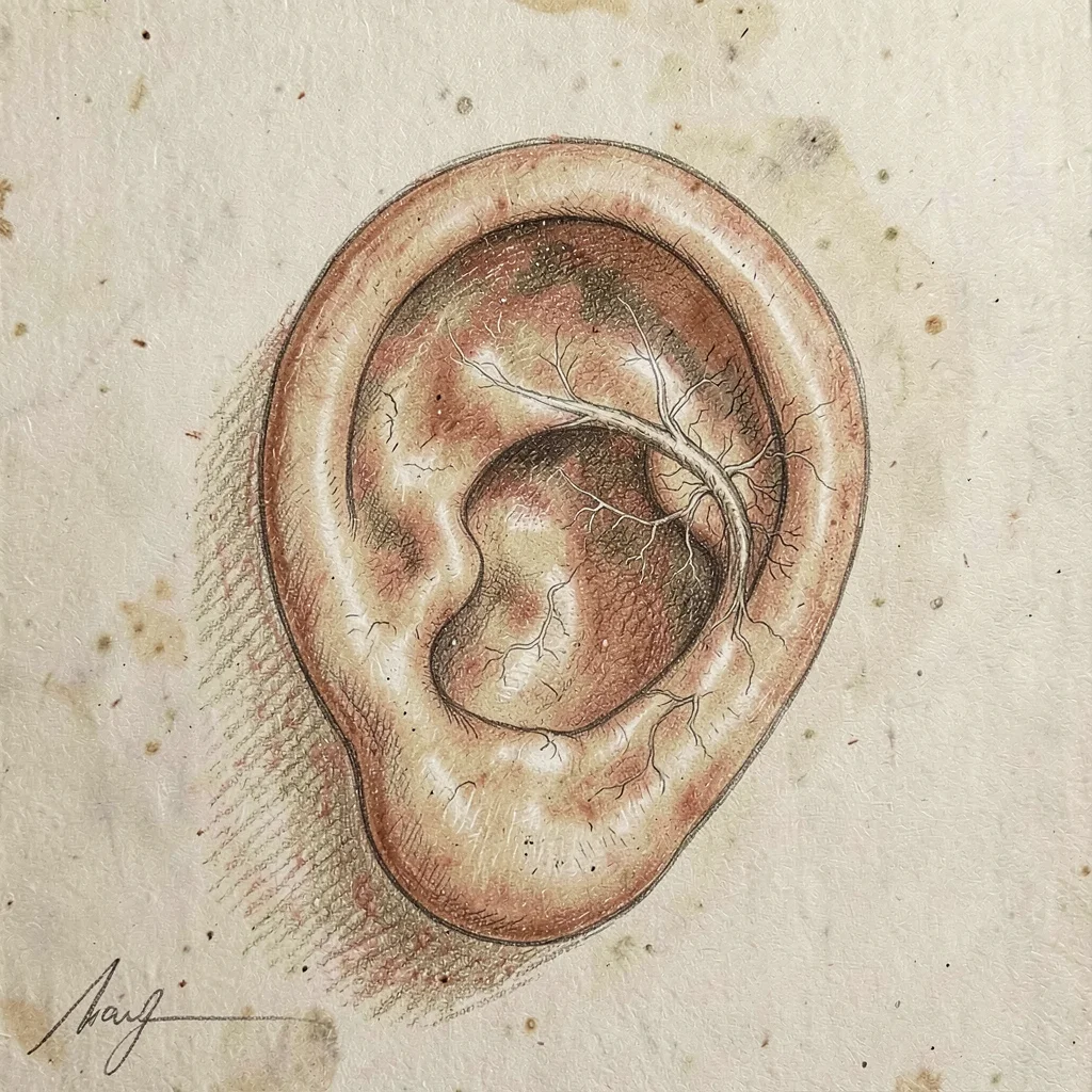 Ear anatomy study