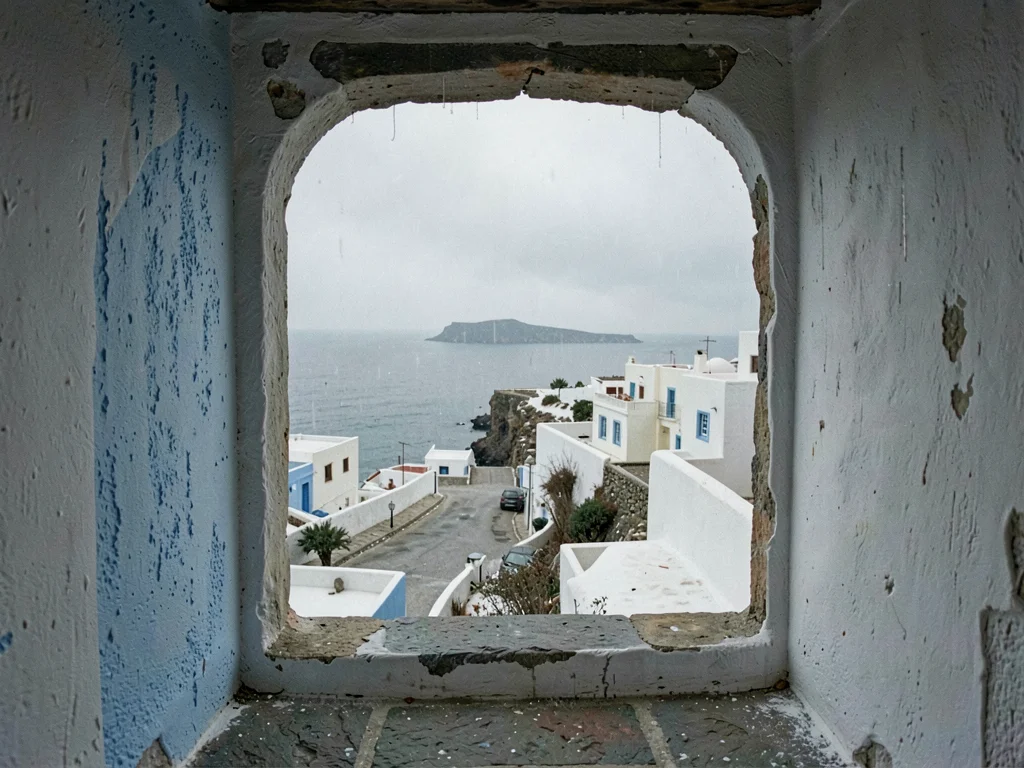 Porch Arch Framing Grey Aegean