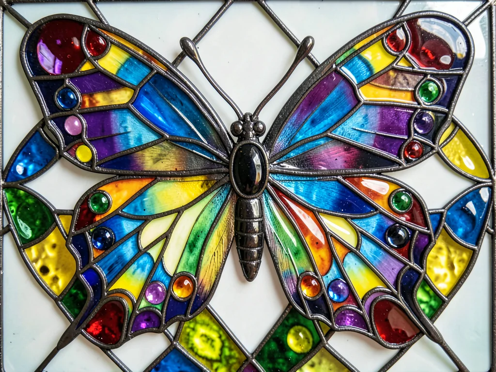 Cloisonne butterfly
