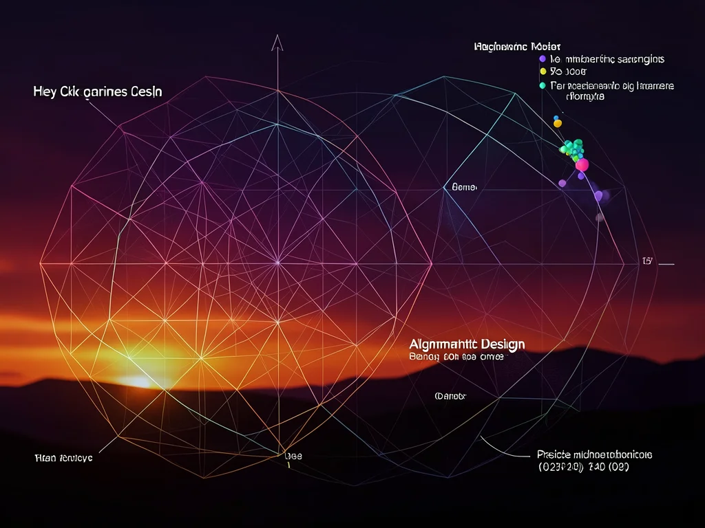 Sunset photo with atmospheric scattering diagram showing why sky changes color