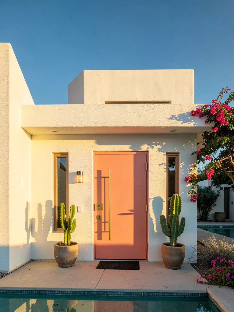 Mid-Century Front Door