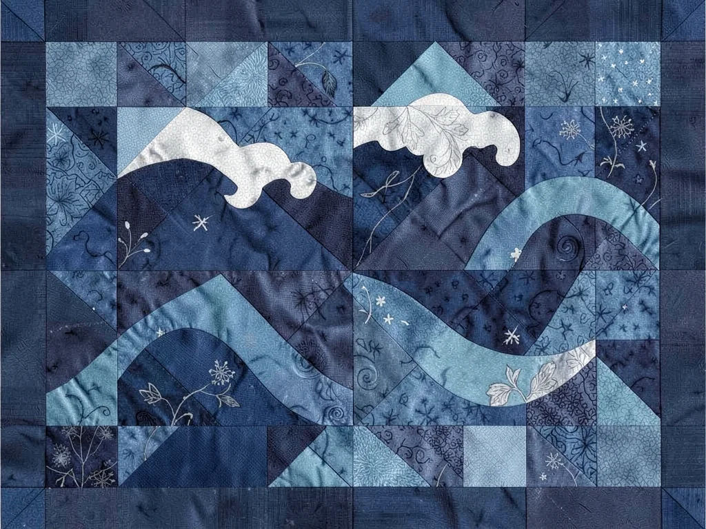 Storm at Sea quilt pattern