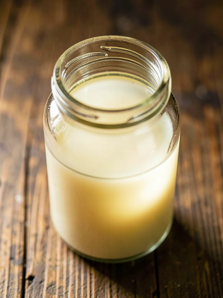 Mirin Lees Sediment in Backlit Glass Jar