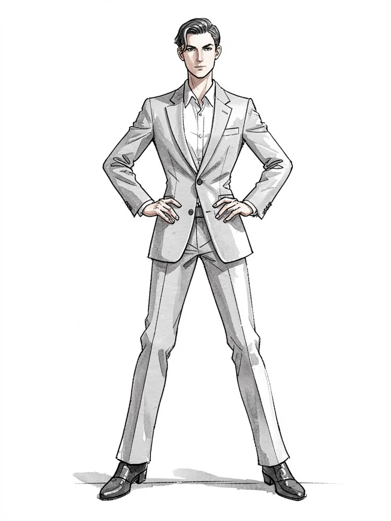 Power stance structured blazer