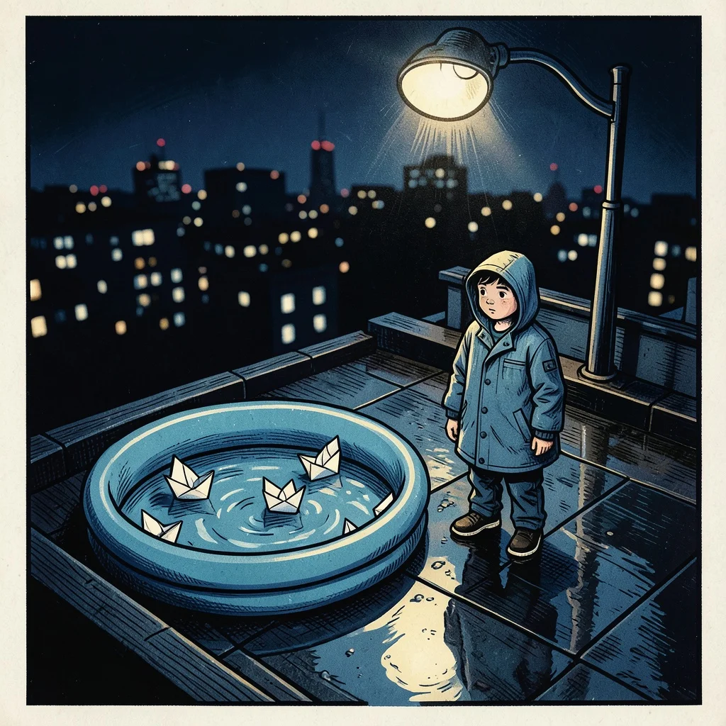Paper Boats on the Roof