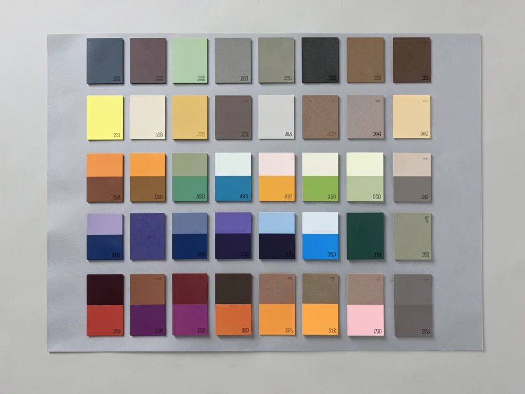 Scandinavian Earth Tone Chip Grid