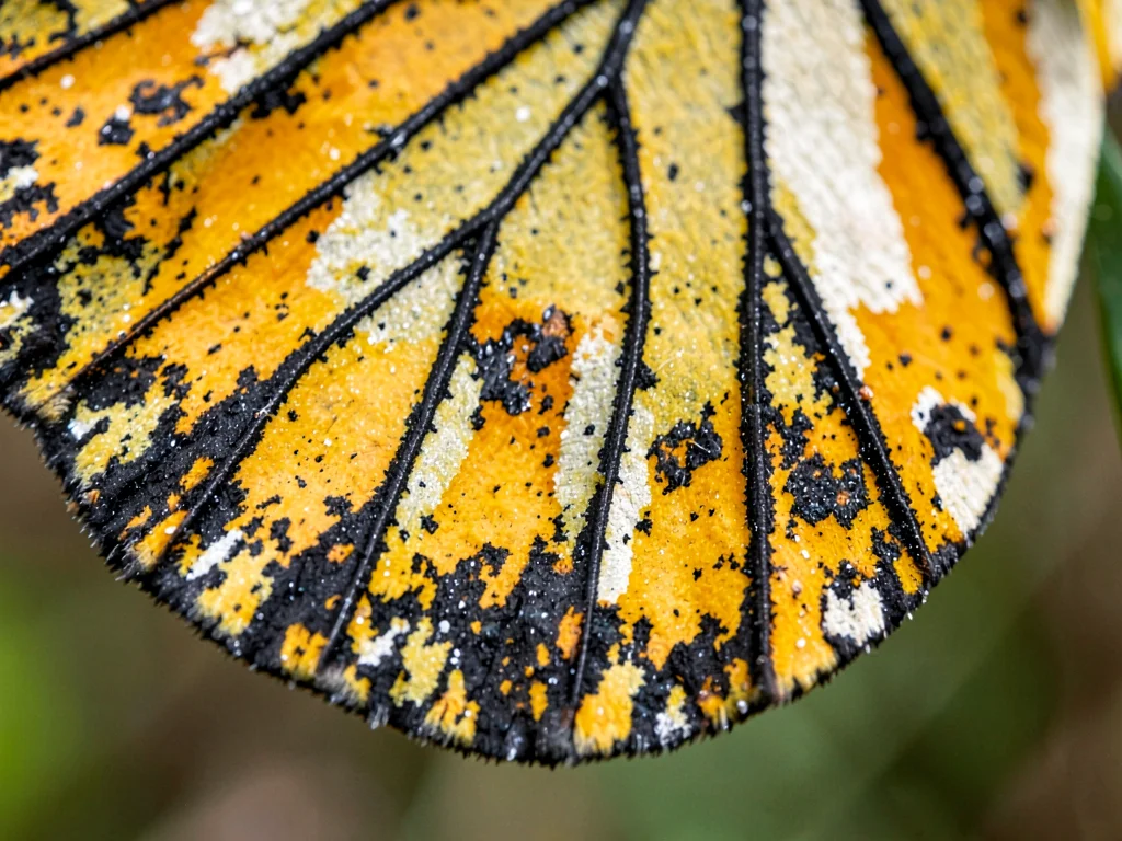 Butterfly wing scales