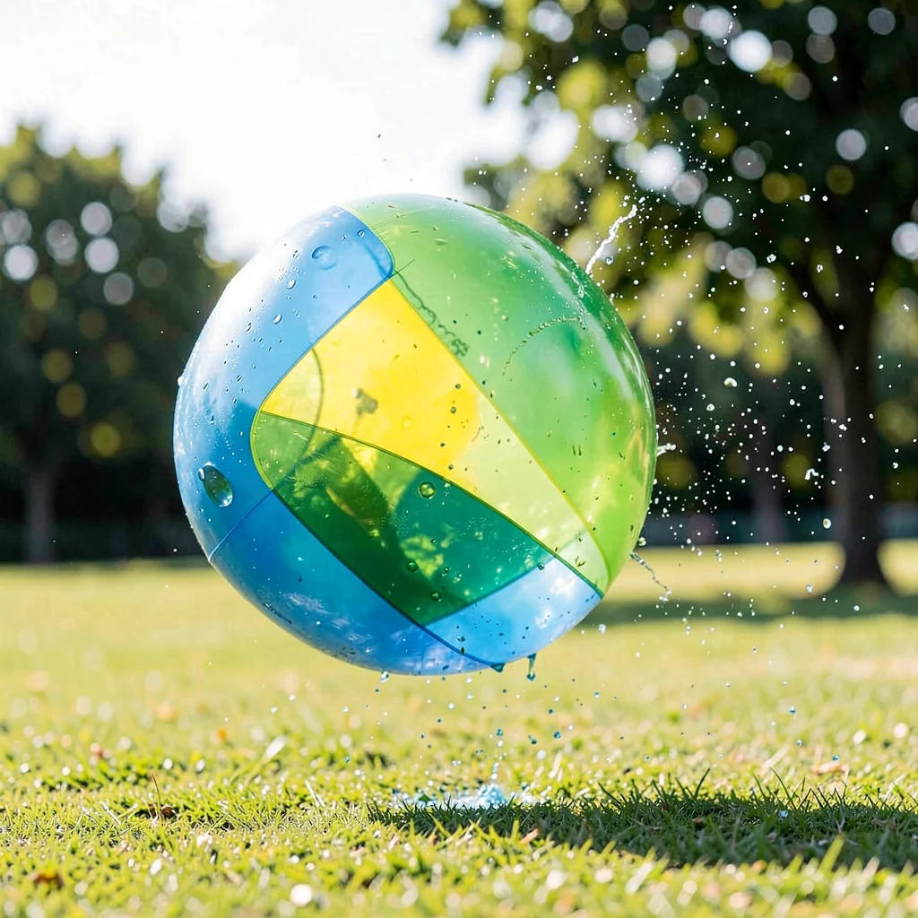 Water balloon impact