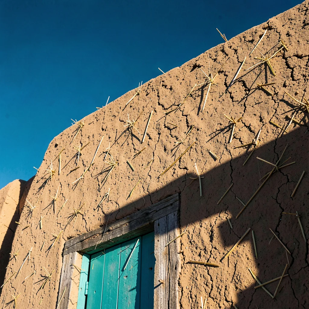 Adobe Wall Texture Detail