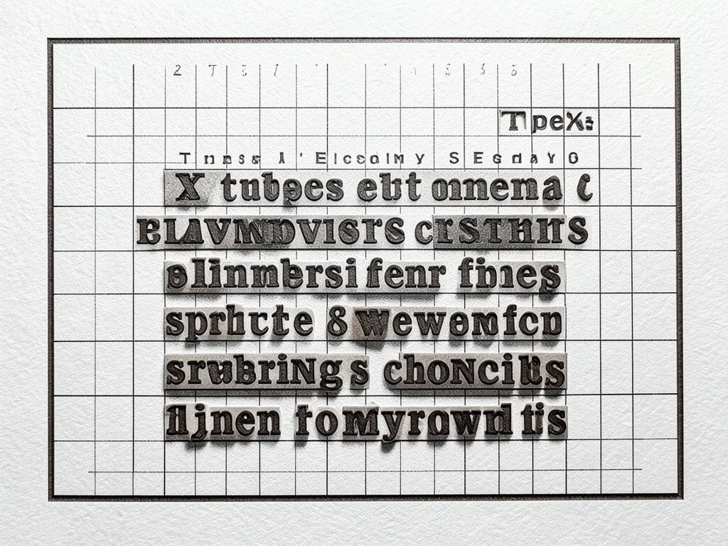 Type drawer with spring-themed words set in wood type, ink ready