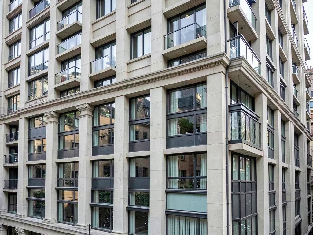 Mixed use facade complexity