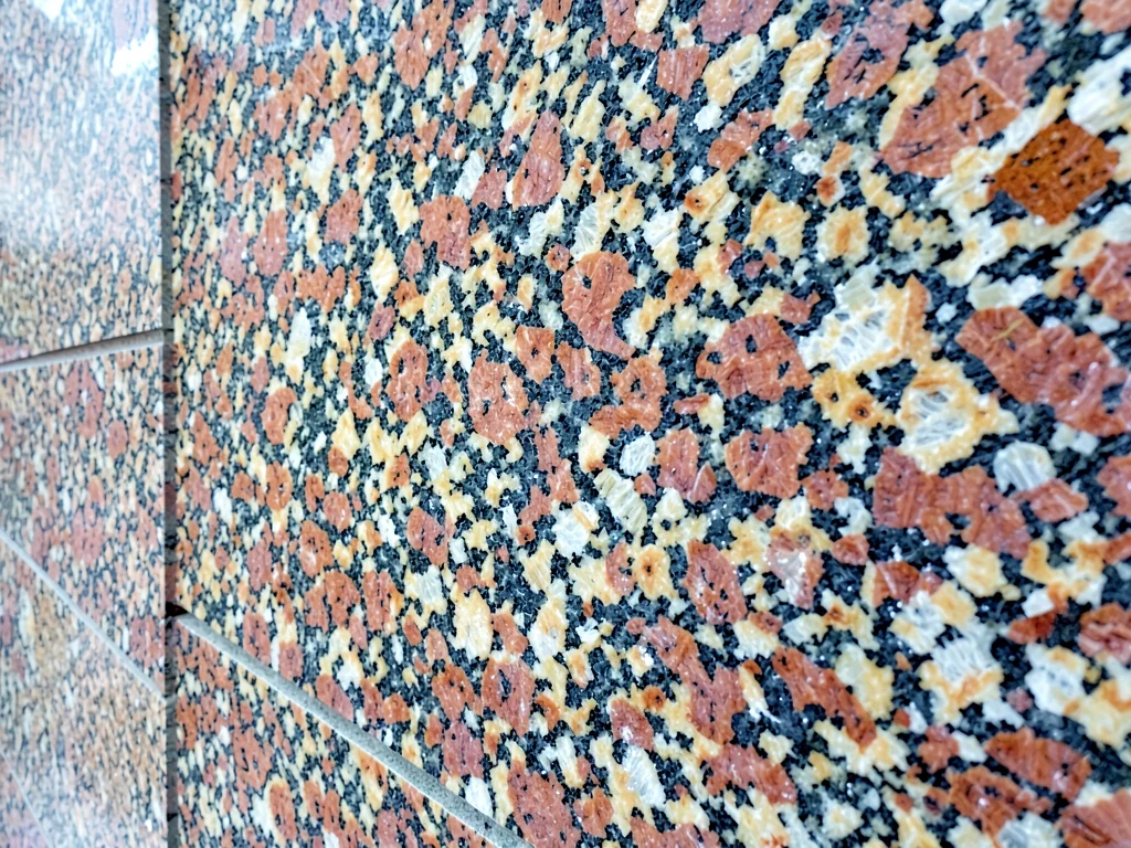 Granite texture at building scale close crop