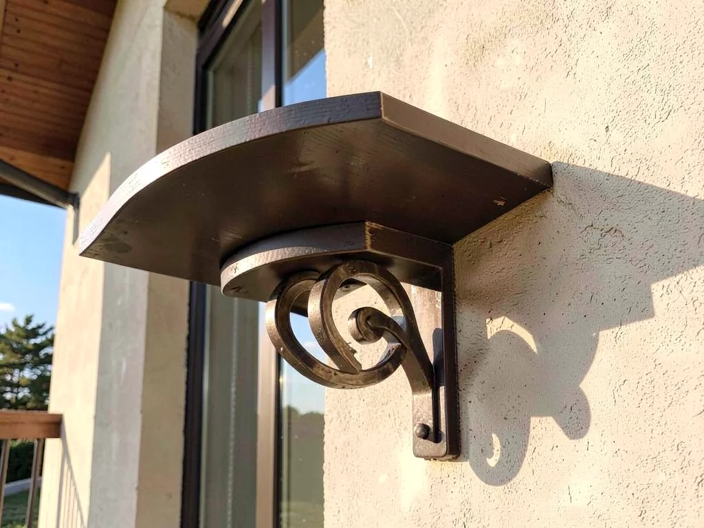 Balcony console bracket detail
