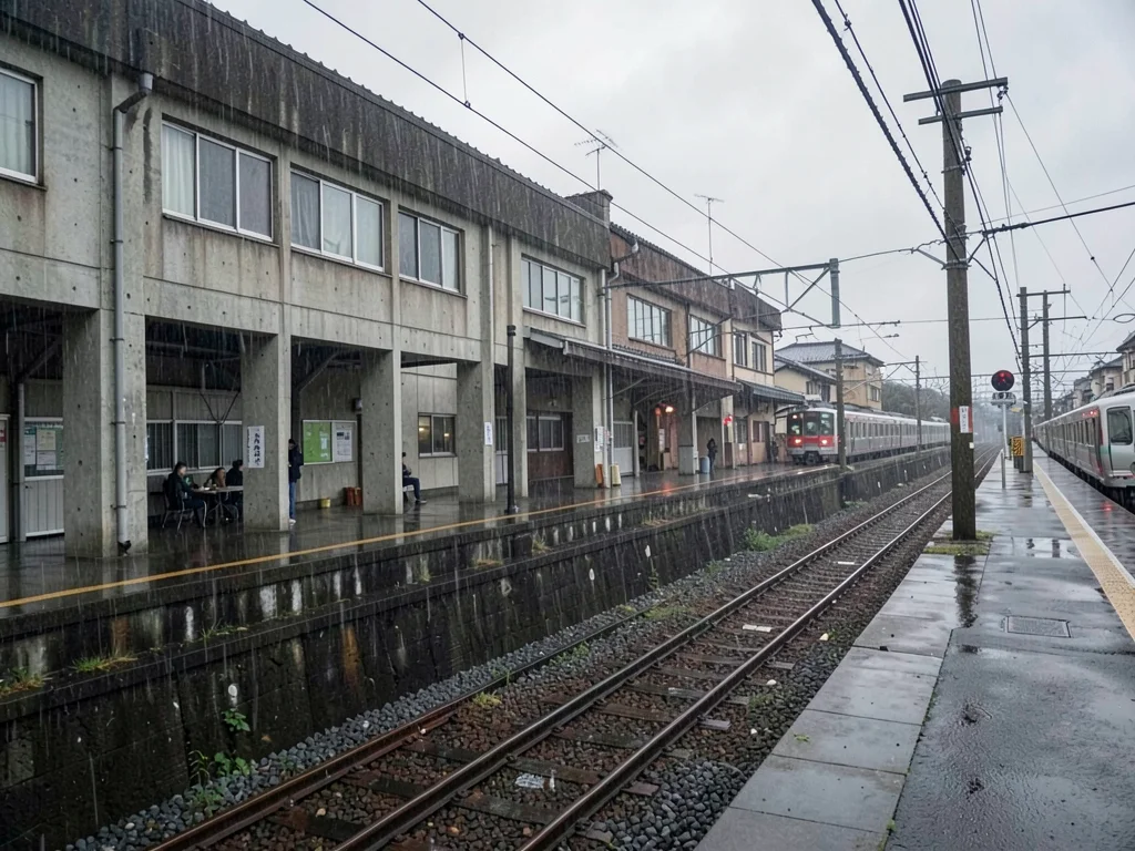 Industrial train platform