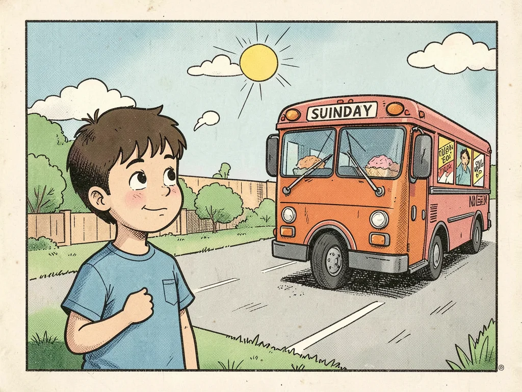 Missing ice cream truck
